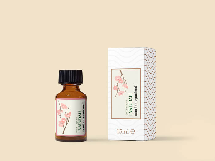 Amande et Patchouli 15 ml - Recharge de parfum 100 % naturel pour diffuseurs