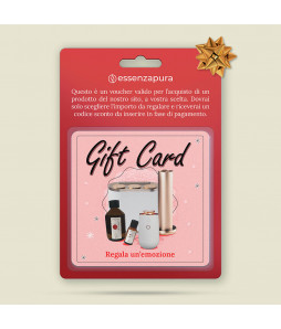 gift card Essenzapura essenza pura carta regalo per profumi e diffusori