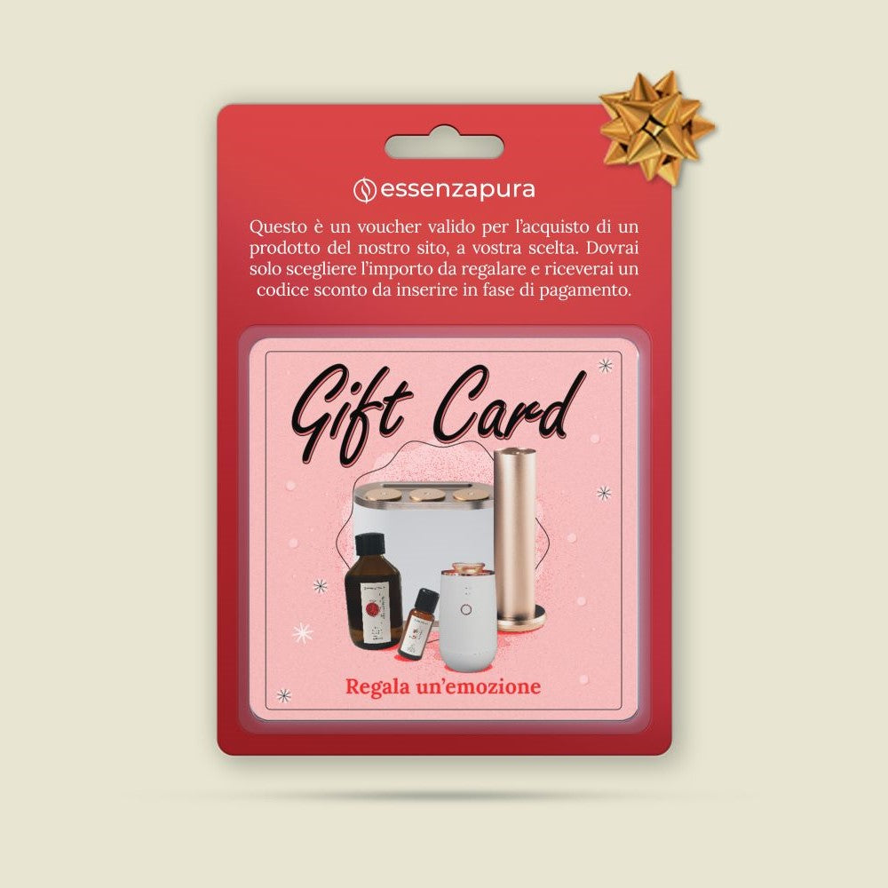 Carte-cadeau pour les produits Essenzapura