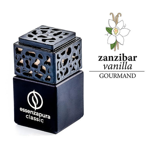 Essenzapura Classic - Vanille de Zanzibar - Désodorisant de voiture à clipser